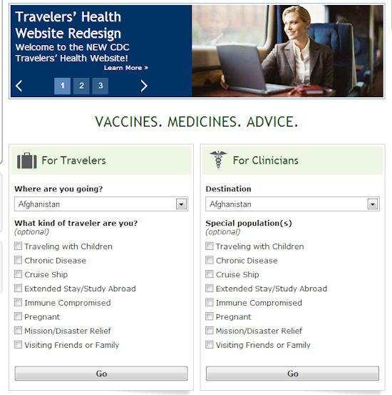 CDC Traveler's Health