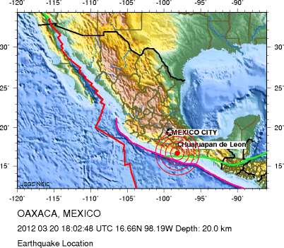 7.4-Magnitude Earthquake Jolts Oaxaca, Mexico