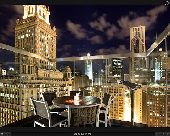 Roof at the Wit, Chicago, Illinois